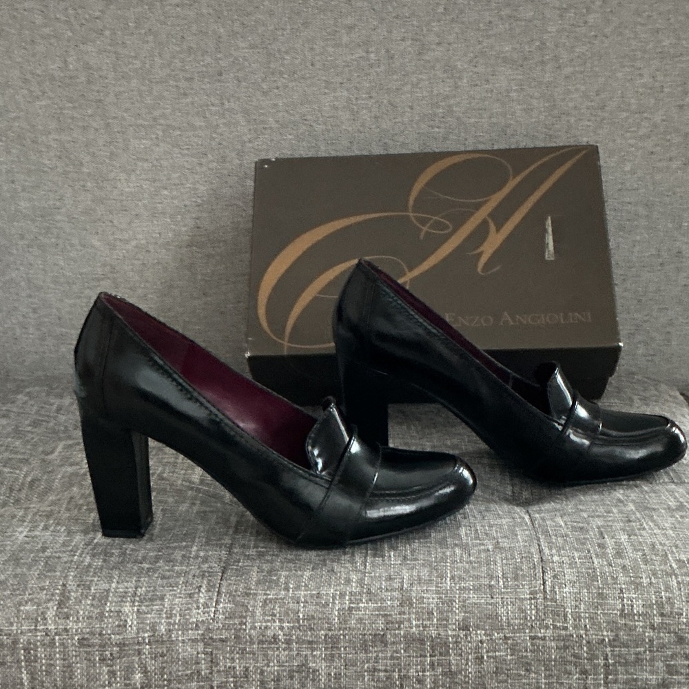 Enzo Angiolini vintage “Everest” Black Pump